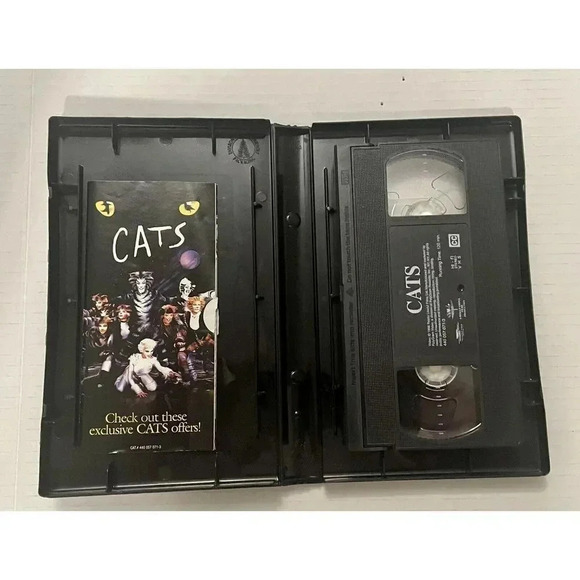 cats: The Musical VHS 1998 Andrew‎ Lloyd Webber,  T.S. Eliot - Picture 3 of 3